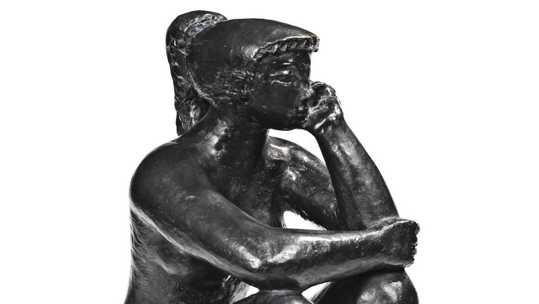 Antoniucci Volti (1915-1989), Jouvence, épreuve (grand modèle) en bronze à patine... Le bronze d’art, à la manière de Volti ou de Gayrard