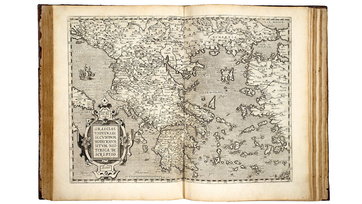 Abraham Ortelius (1527-1598), Théâtre de l’univers, contenant les cartes de tout... De par le monde vaste et inconnu