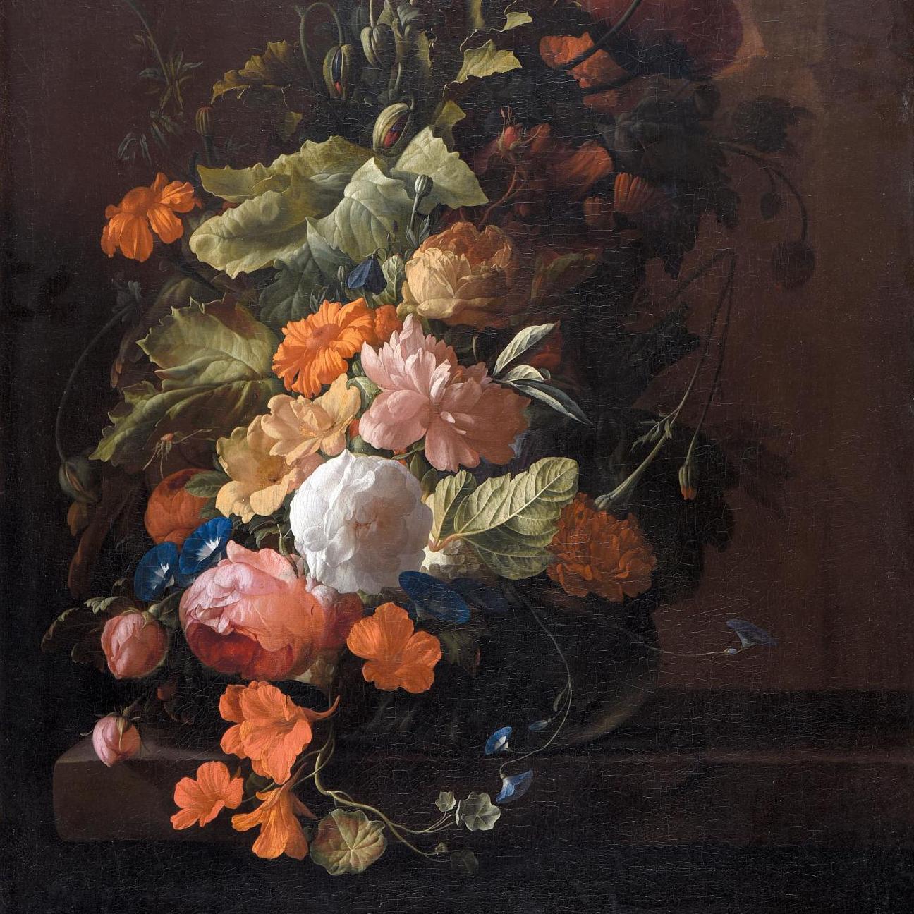 Femmes et fleurs à la façon de Renoir, Foujita et Van den Broeck