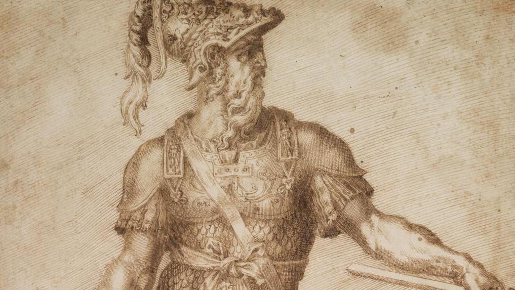 Baccio Bandinelli (1488-1560), Project for a colossal sculpture of Admiral Andrea... The Deeply Unpopular Baccio Bandinelli 