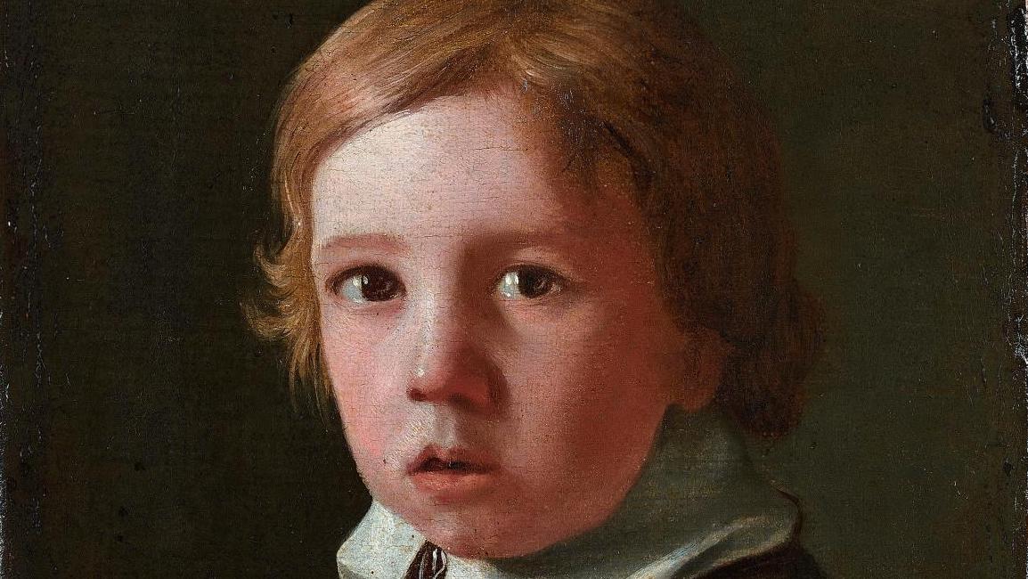 Michael Sweerts (1618-1664), Boy with a Fruit (Allegory of Taste), oil on canvas,... A Delectable Sweerts