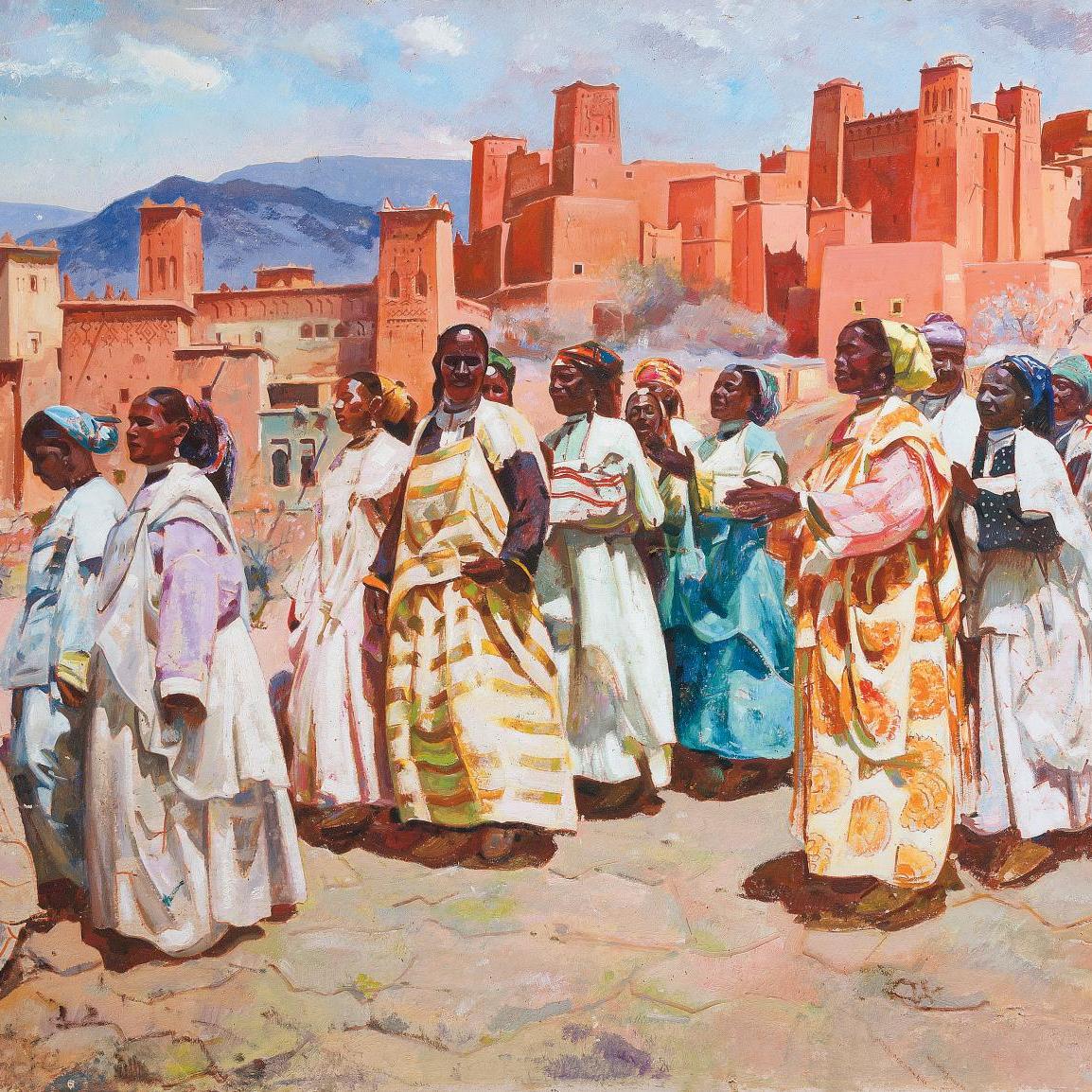 Jacques Majorelle: Spring in the Atlas Mountains - Lots sold