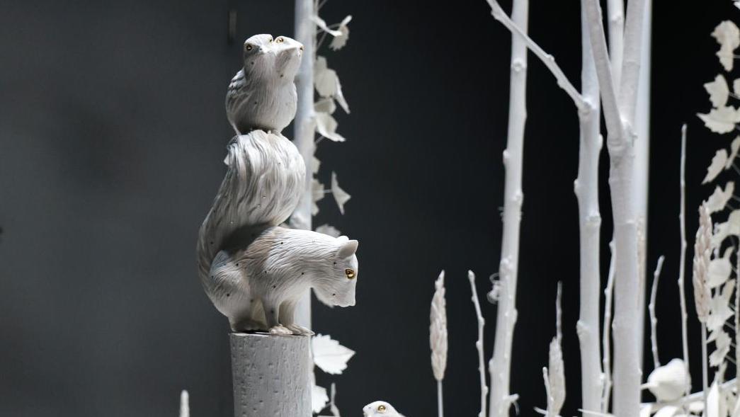 Wookjae Maeng, A Secret Forest, 2015-2019 (détail). © Courtesy of Korea Ceramic Foundation... Les nouvelles formes de la céramique coréenne