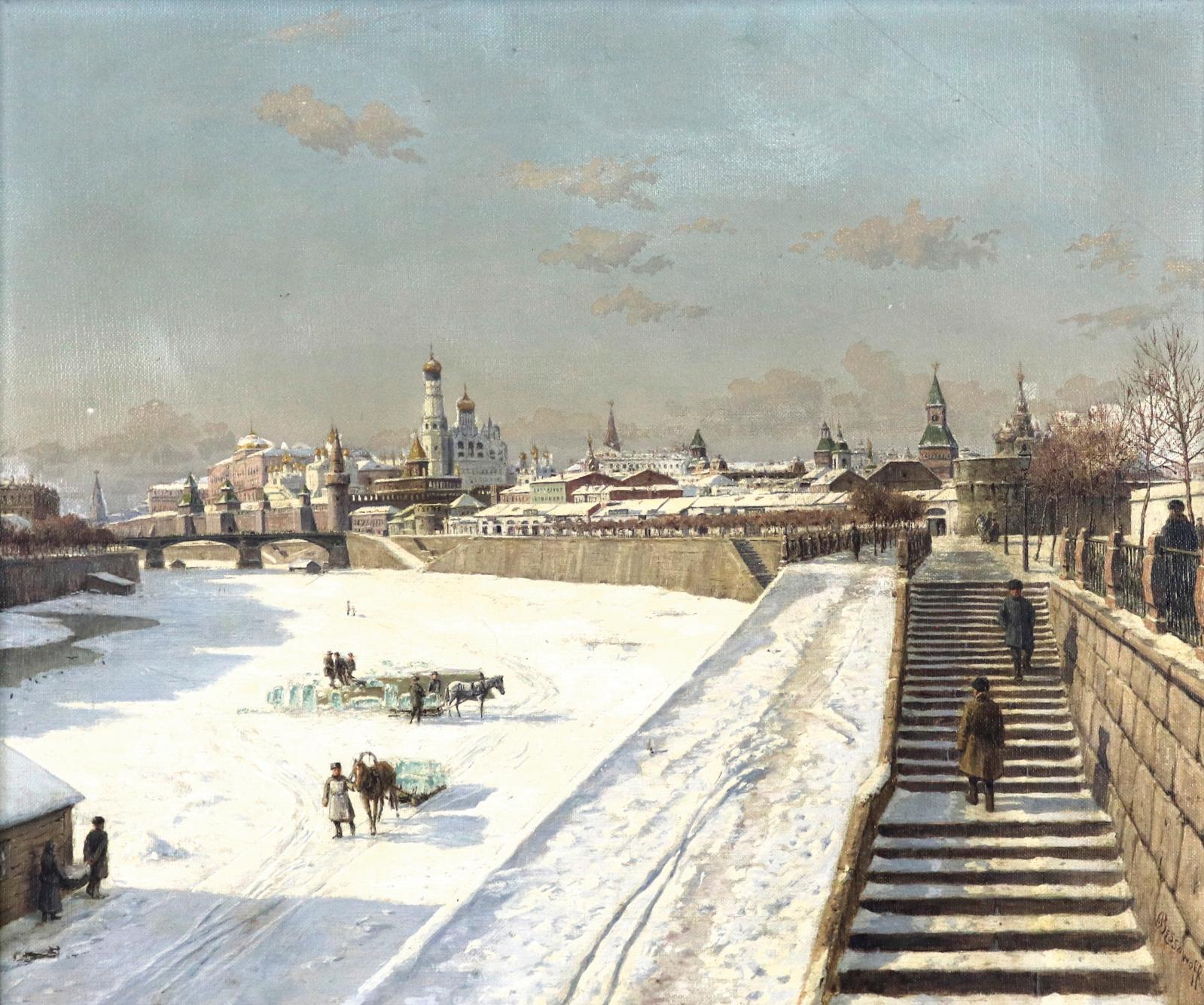Moscou sous la neige