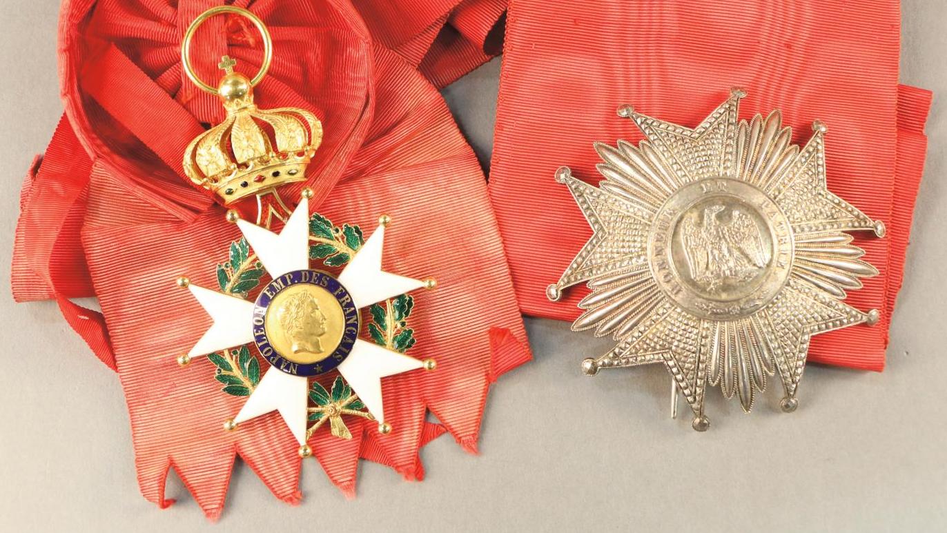 Prusse, XIXe siècle. Ordre de l’Aigle rouge, ensemble de première classe comprenant... Général de Napoléon III
