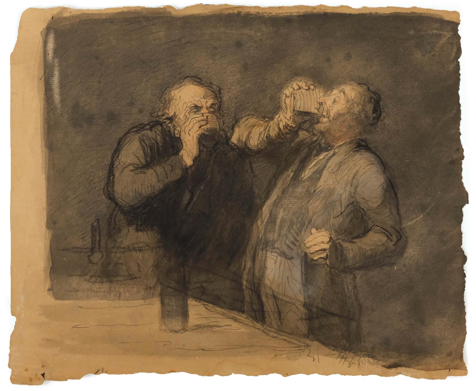 Daumier’s Drinkers 