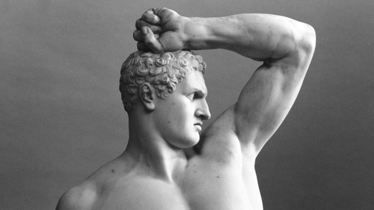 Antonio Canova (1757-1822), Creugante, marble, 225 x 120 x 62 cm. Città del Vaticano,... Canova, Eternal Beauty 