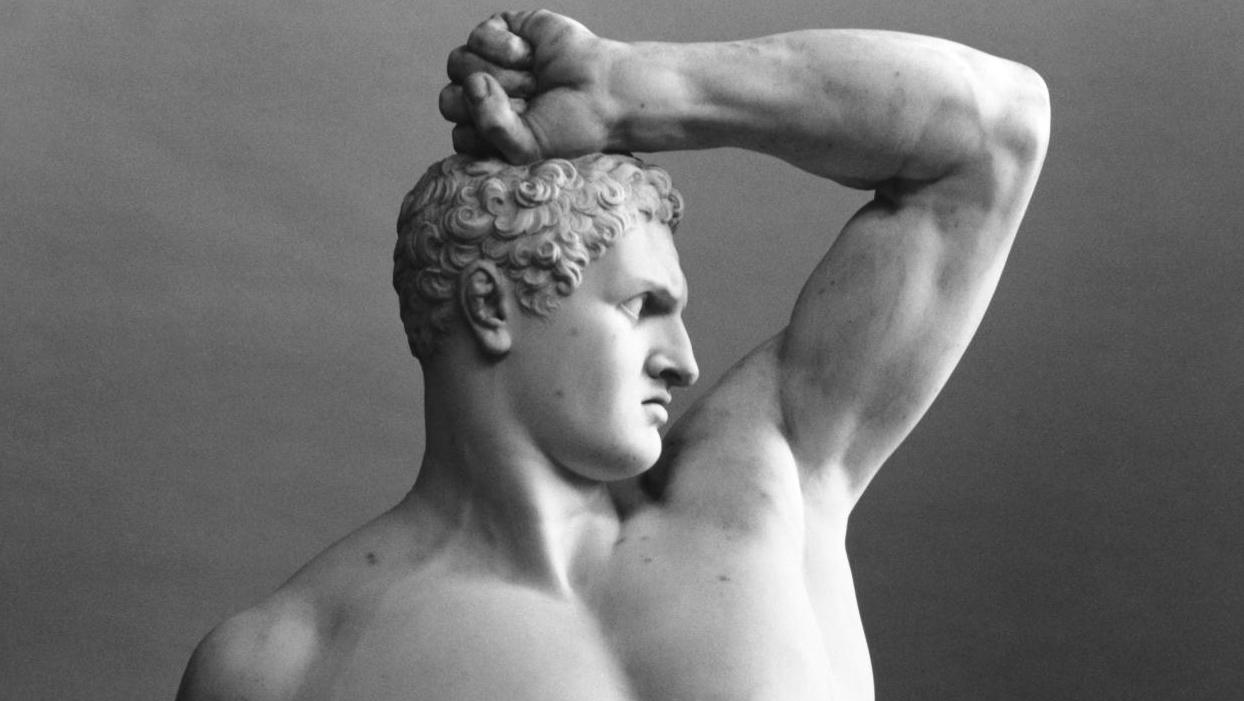 Antonio Canova, Creugas, marbre, 225 x 120 x 62 cm, Città del Vaticano, Musei Vaticani.... Canova. Eterna Bellezza au Museo di Roma