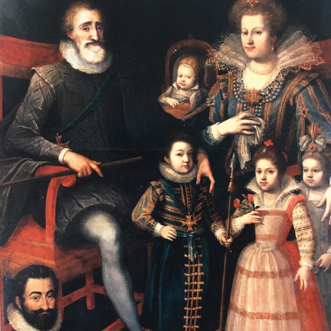 Group Portrait with Henri IV of France  - Lots sold