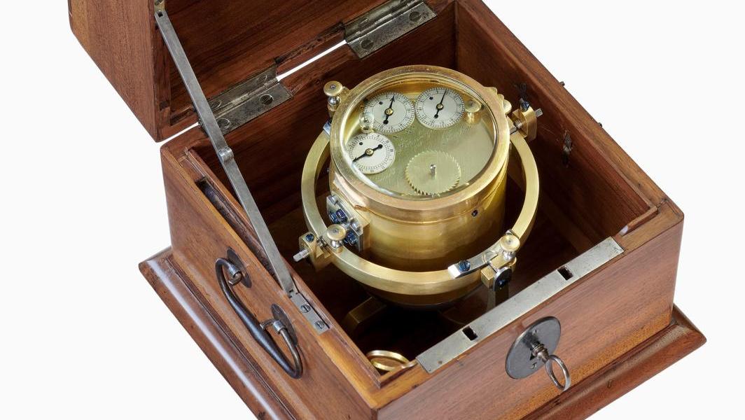 Ferdinand Berthoud, horloge longitudinale N° 30, 1787, L.U.CEUM. Ferdinand Berthoud, une histoire de précision