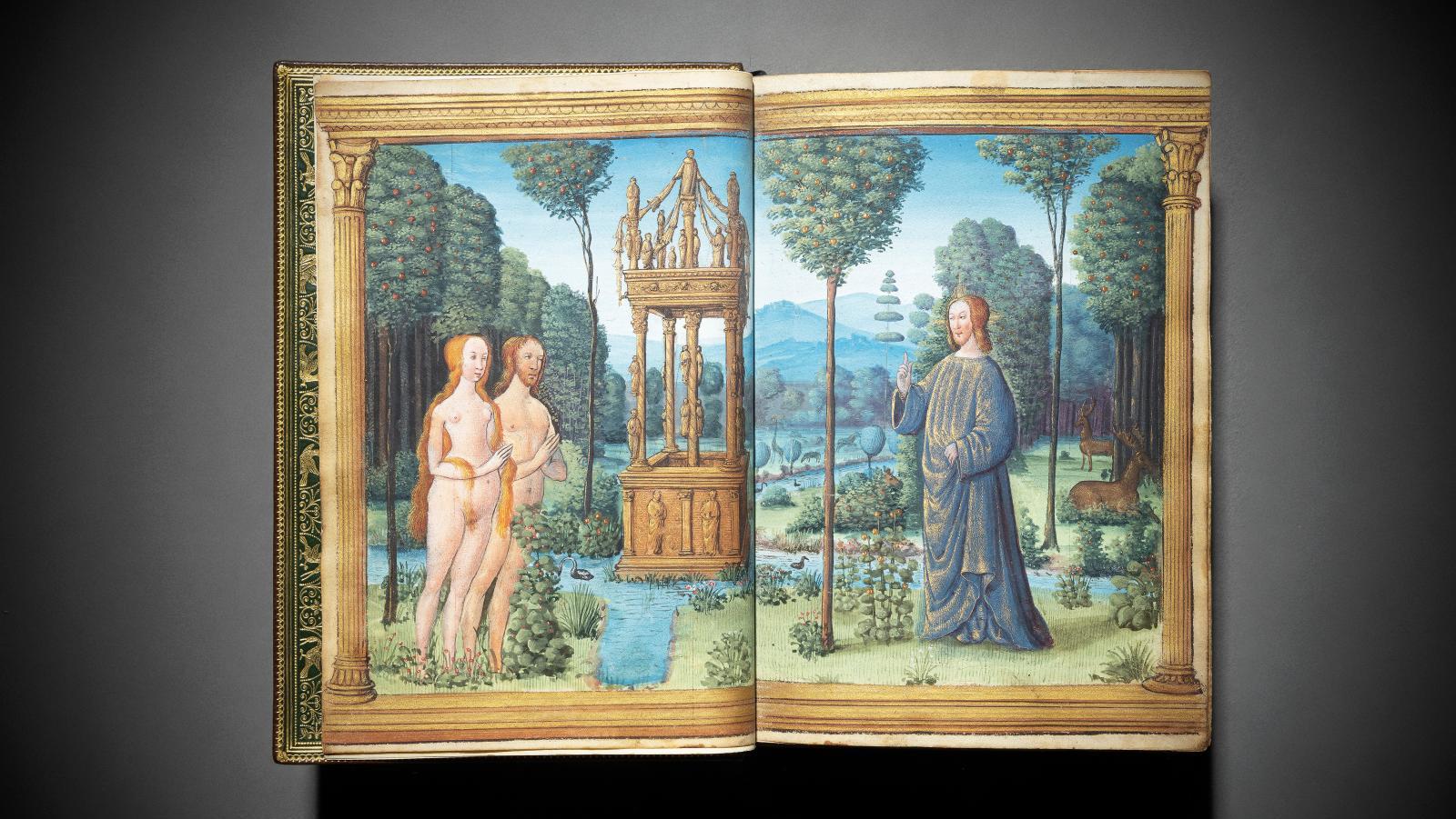 Book of Hours, Rite of Rome (Hours of the Virgin and Office of the Dead), France,... A Masterpiece by the Master of Spencer 6