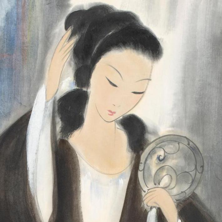 Lin Fengmian : miroir, mon beau miroir… - Zoom