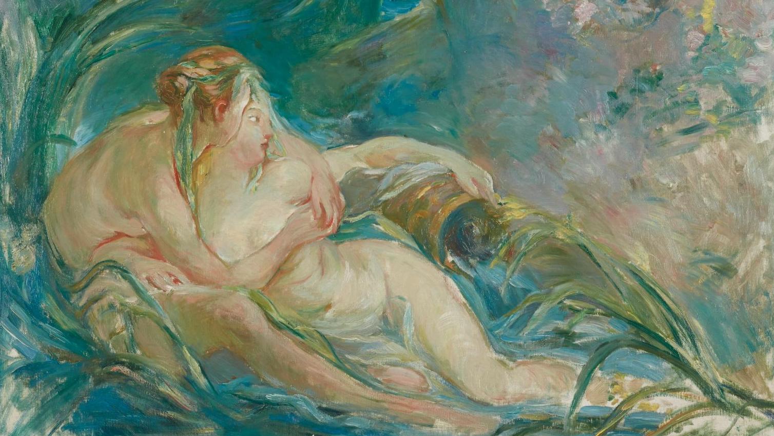 Berthe Morisot (1841-1895), Apollon révélant sa divinité à la bergère Issé (d’après... Un Morisot pour le musée Marmottan Monet