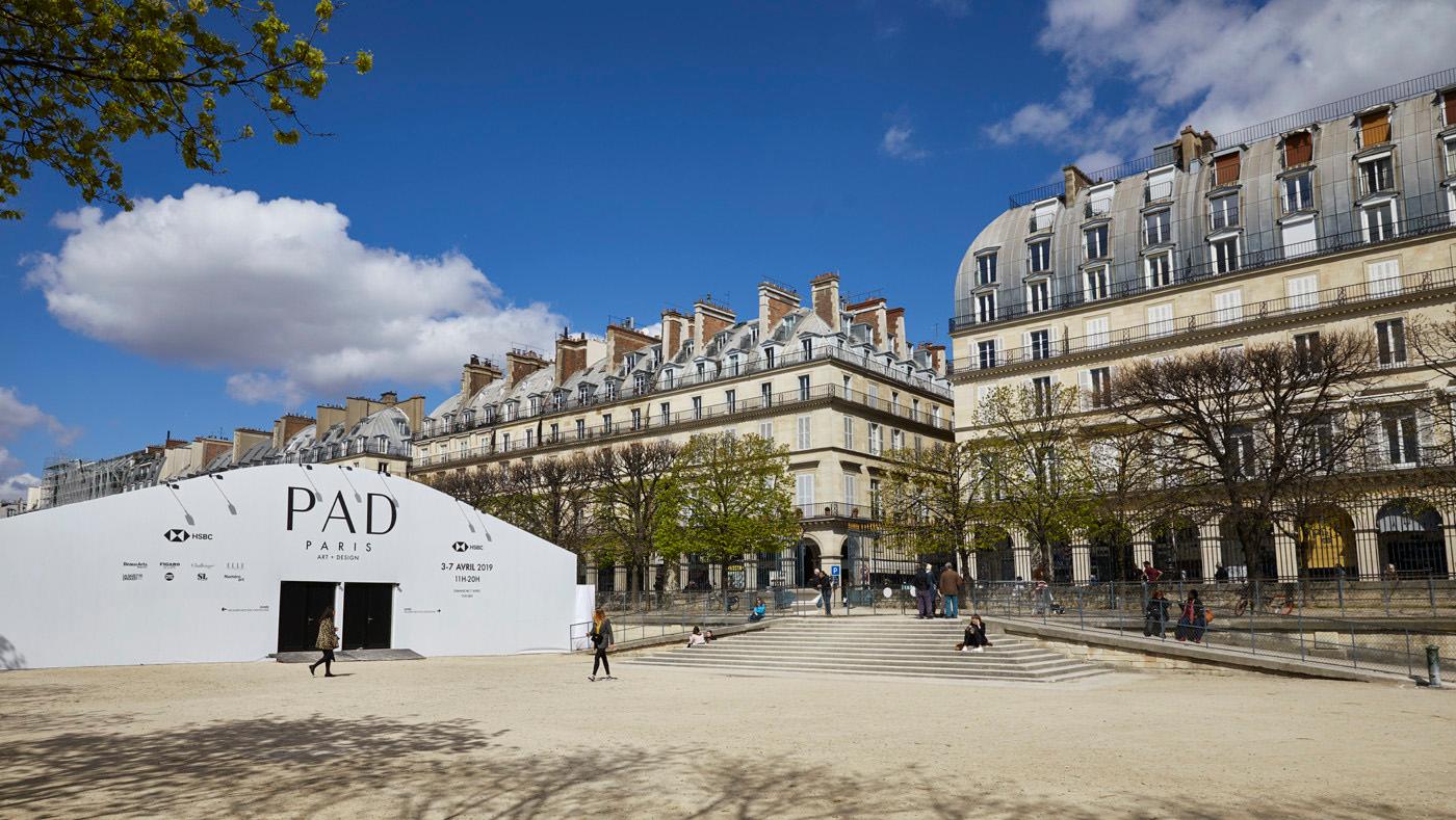 PAD Paris 2019 © pad paris Le PAD Paris exposera ses galeries en octobre, en même temps que la FIAC