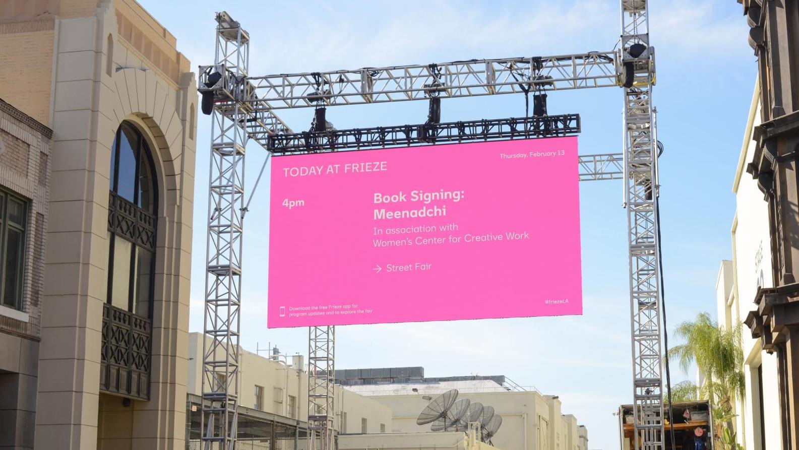 The California edition of Frieze was held at the Paramount Pictures Hollywood st... Frieze: A Decided Niche in Los Angeles