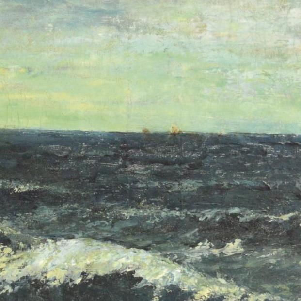 La mer par Courbet