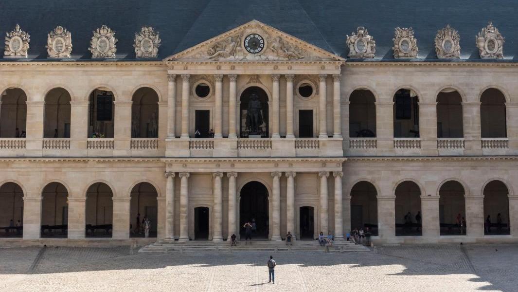 The imposing façade of the Hôtel National des Invalides.© Paris, musée de l’Armée/Pierre... Les Invalides: A Temple for Souls and Bodies