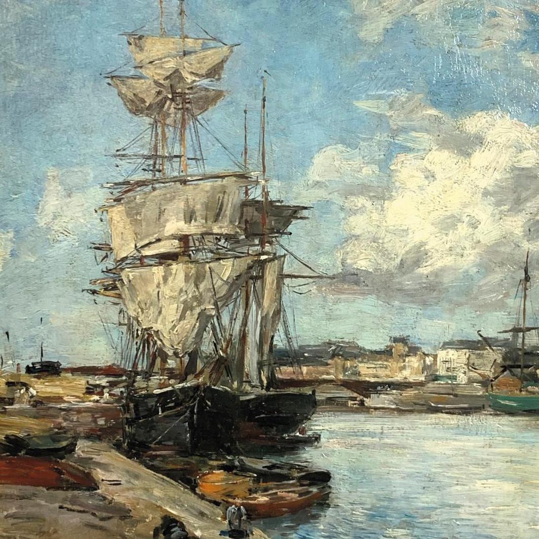 Avant Vente - Eugène boudin, peintre de marines