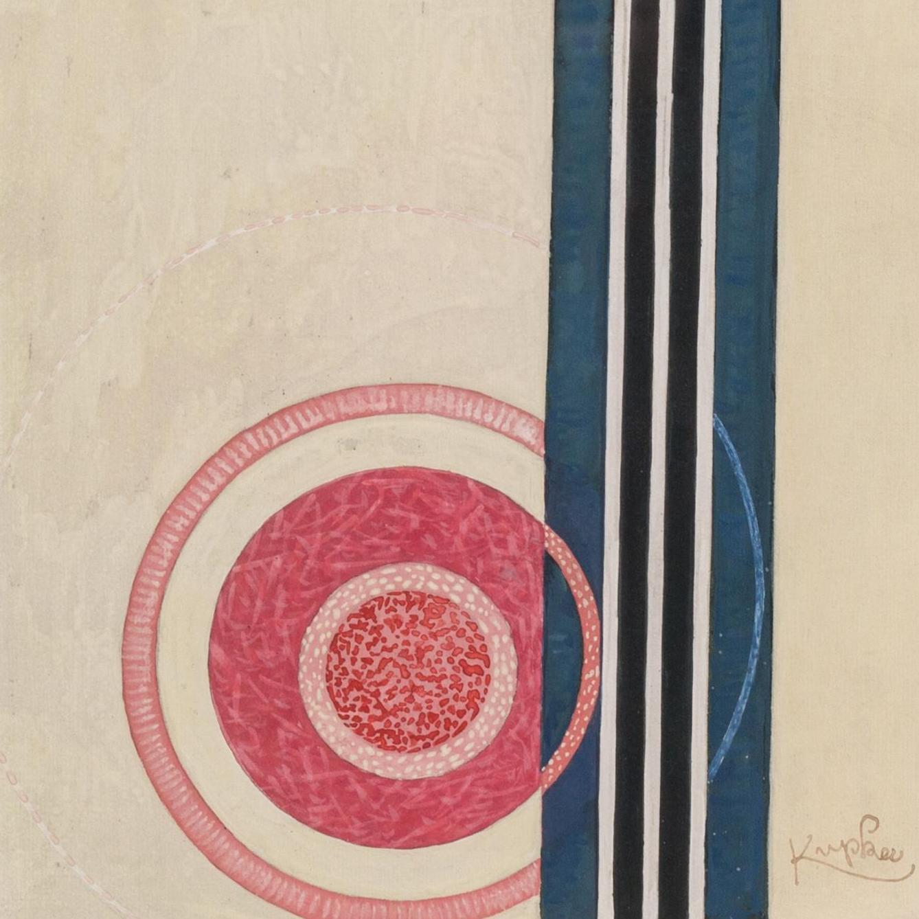 Lots sold - Radiant Kupka: Abstraction and Vitality