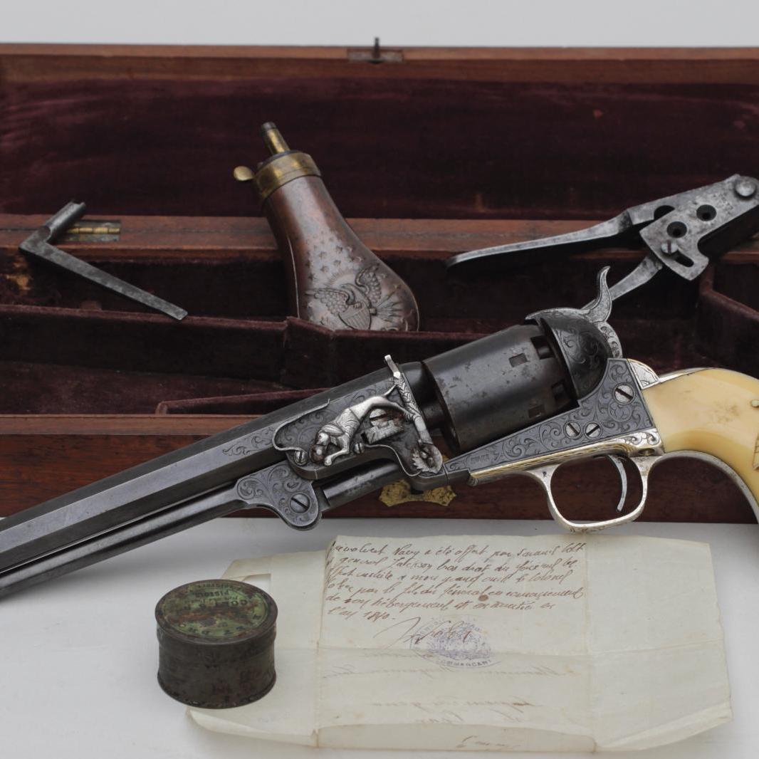 Un cadeau de Colt au général Stonewall Jackson