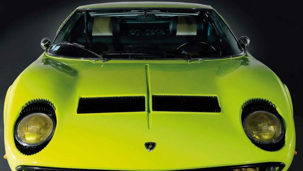 1969, Lamborghini Miura P400 S, châssis 4332, numéro de production 435, numéro Bertone 535,... Muria, une supercar par Lamborghini