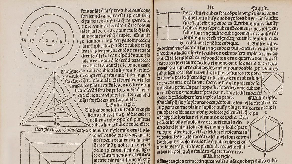 Charles de Bovelles (1478-1567), Geometrie en francoys. Cy commence le Livre de lart... La géométrie selon Charles de Bovelles