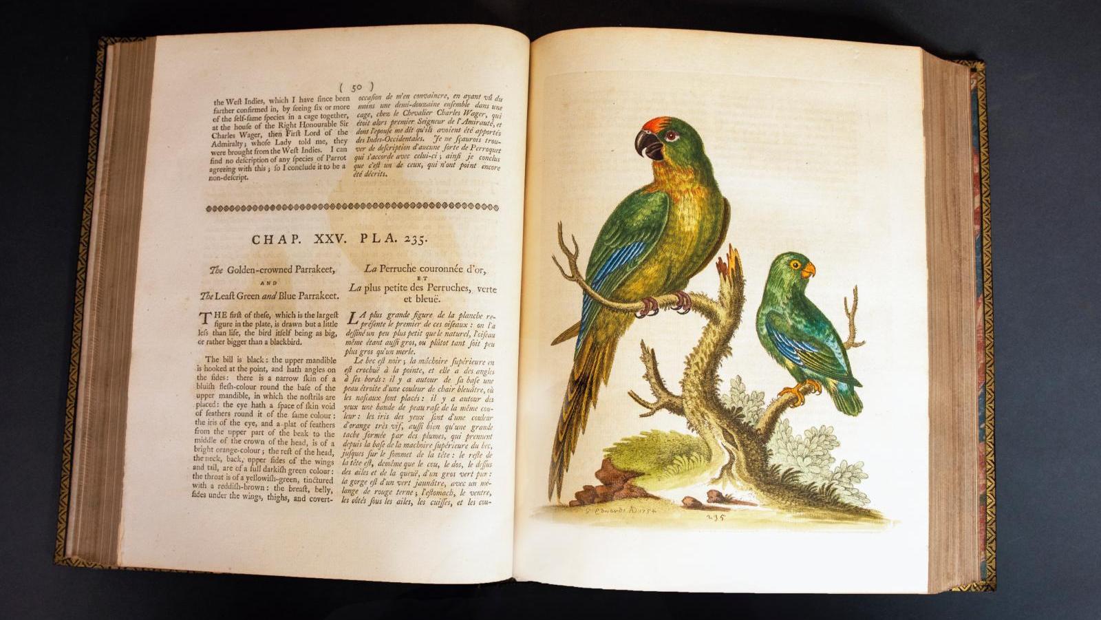 George Edwards, Gleanings of Natural History, exhibiting Figures of Quadrupeds, Birds,... Henri Polaillon, la bibliophilie avec panache