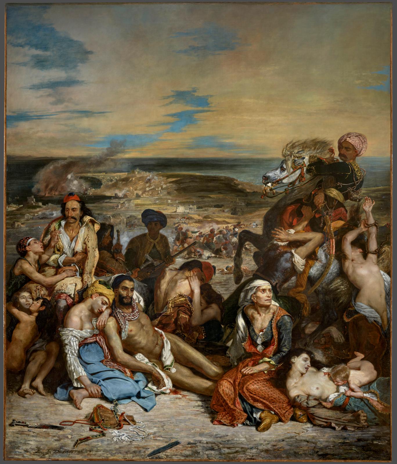 Delacroix, les massacres de Scio révélés