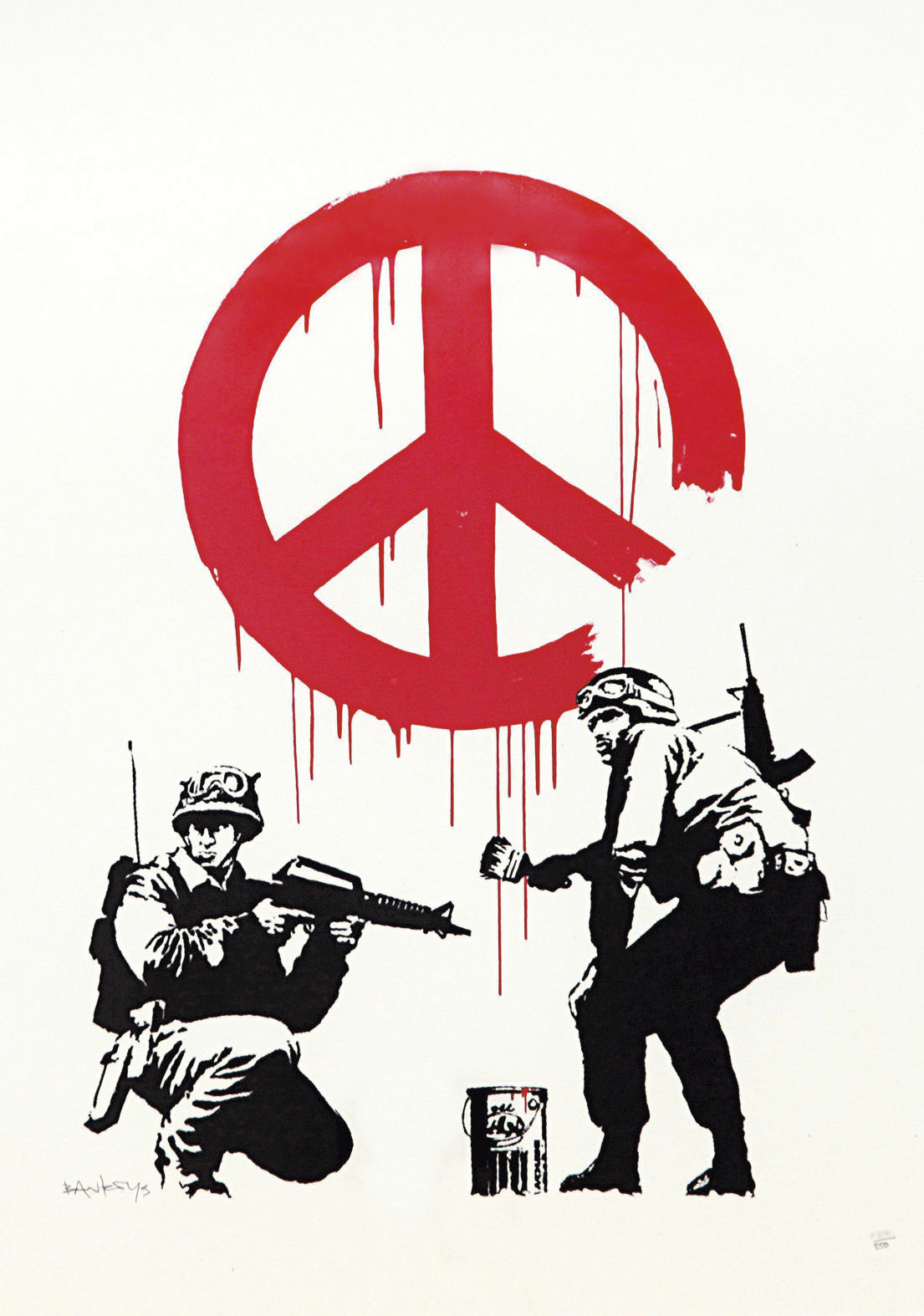 Le commandement selon Banksy