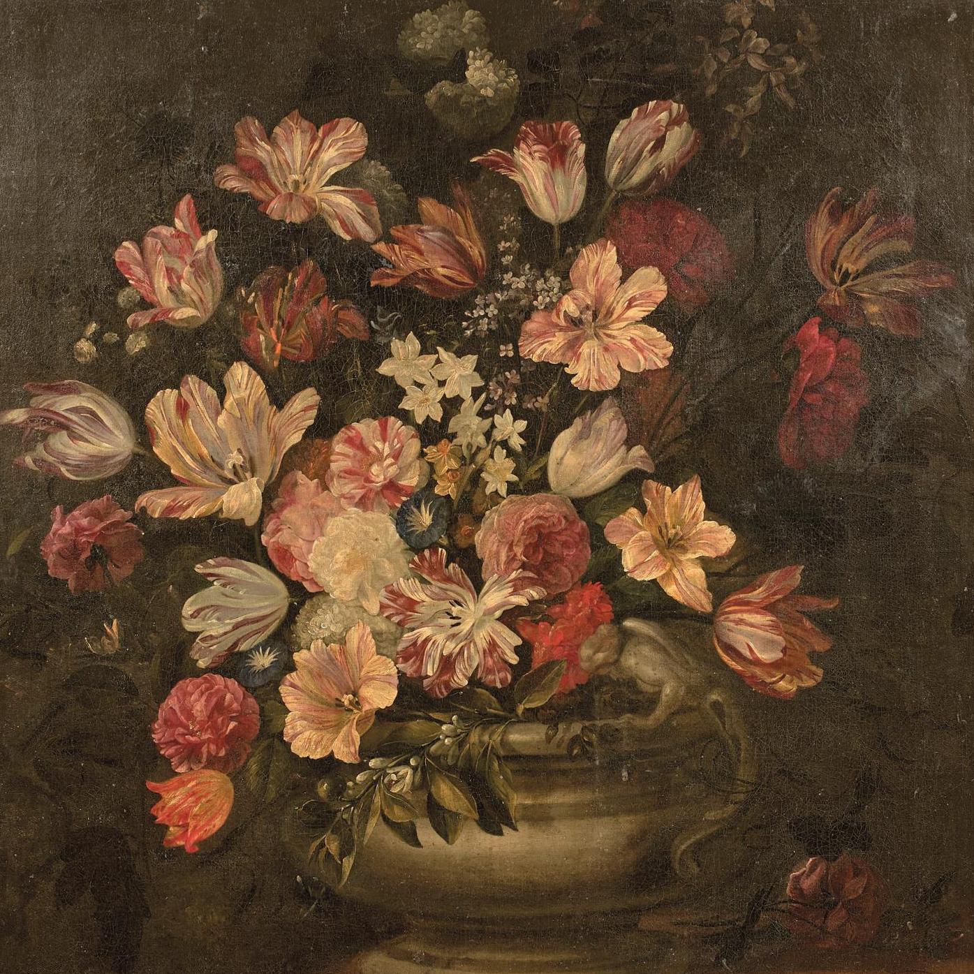  Justus Van Huysum : le dire avec des fleurs… - Avant Vente