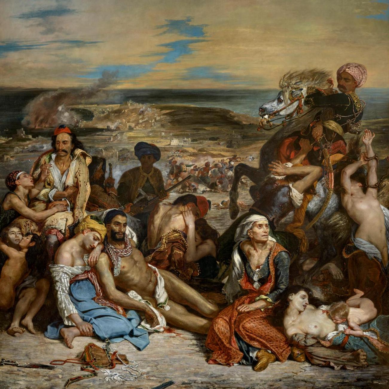 Analyse - Delacroix, les massacres de Scio révélés