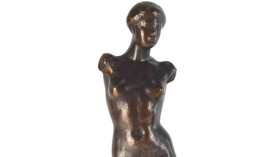 Aristide Maillol (1861-1944), La Catalane ou Jeune fille debout sans bras, 1904,bronze... Sculpture du Sud par Aristide Maillol