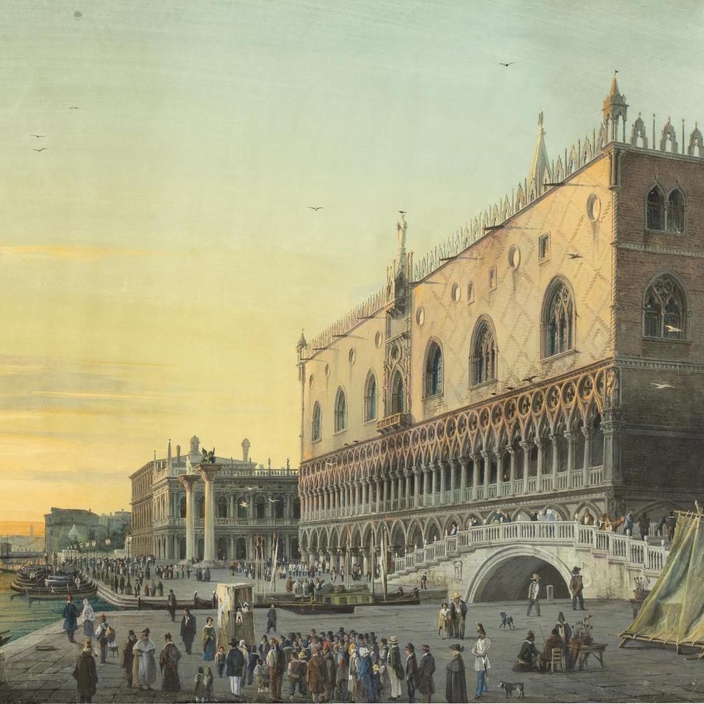 Luigi Querana,  le Canaletto du XIXe  - Avant Vente