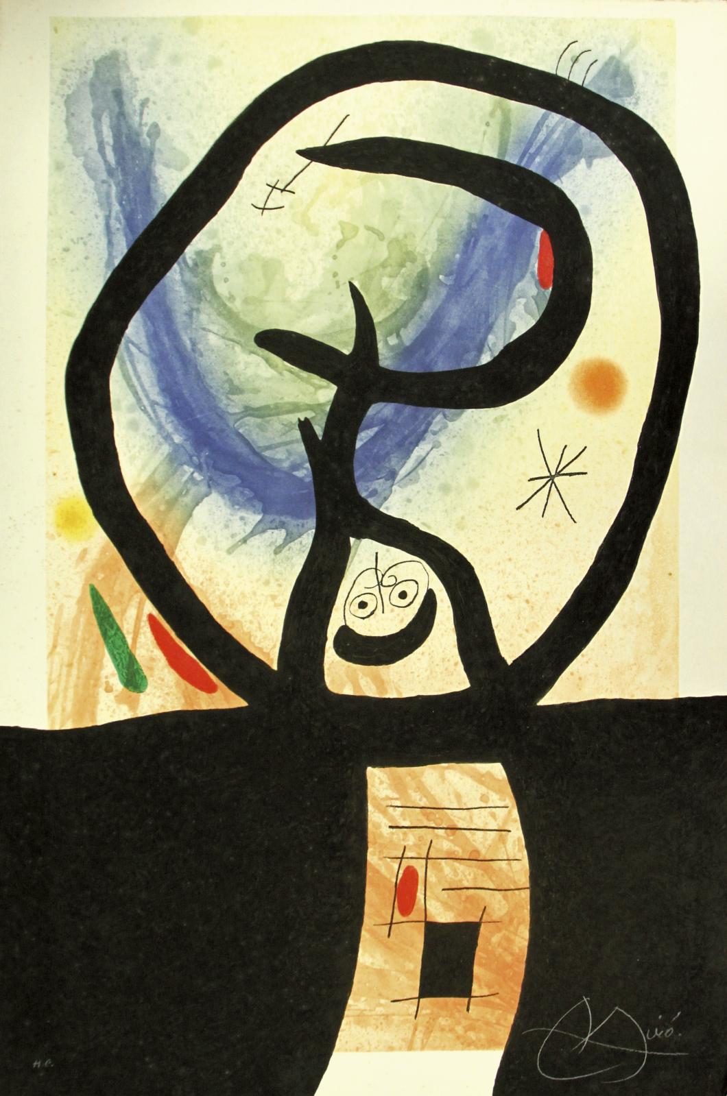Un Miró frondeur