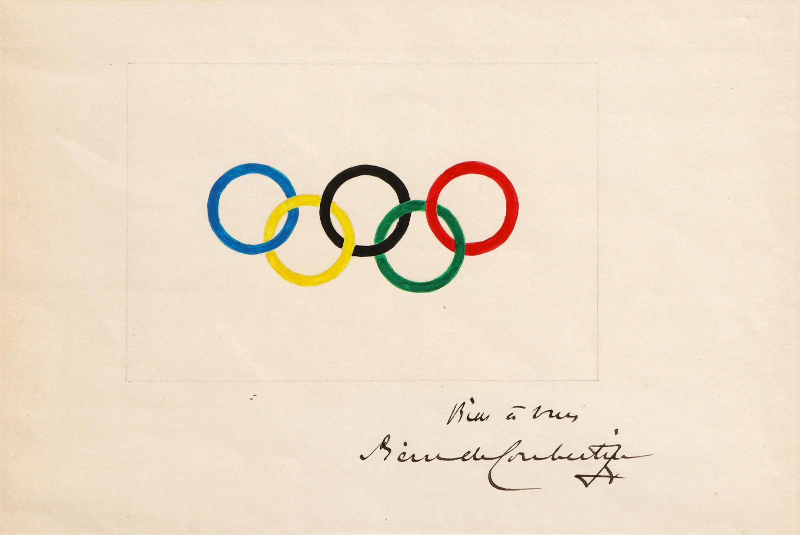 Кольца Олимпийских игр Пьер де Кубертен