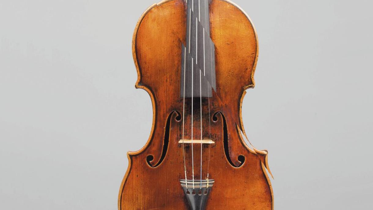 Jean-Baptiste Vuillaume (1798-1875), violon fait à Paris vers 1840-1845, en modèle... Lutherie à Vichy: paroles d'experts