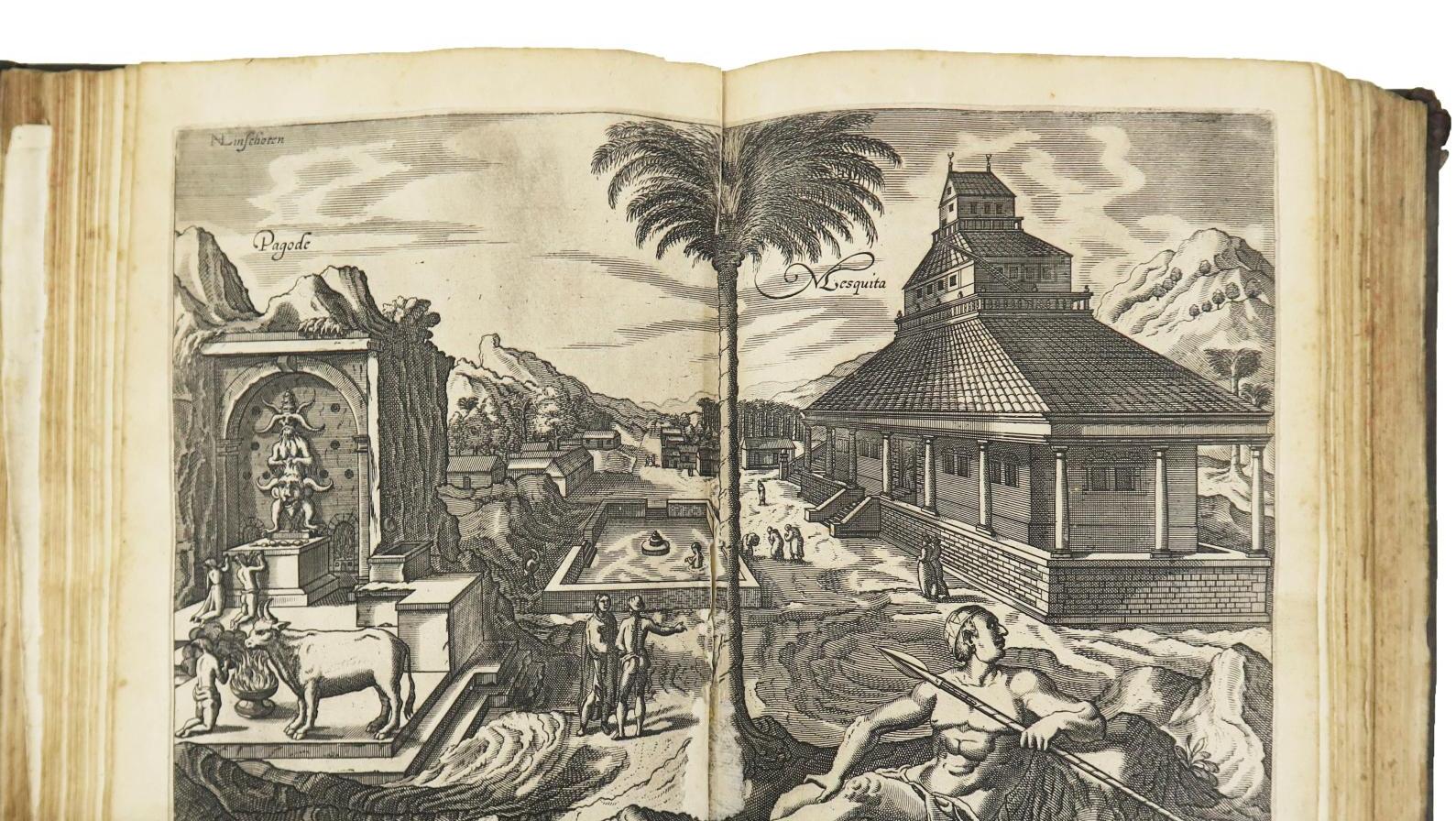 Histoire de la navigation de Jean Hugues de Linschott Hollandais aux Indes orientales... À la conquête du monde avec Van Linschoten