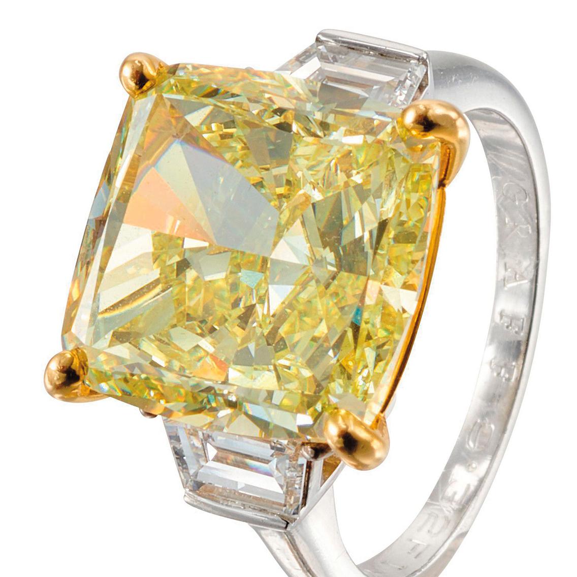 Un diamant jaune signé Graff - Panorama (avant-vente)