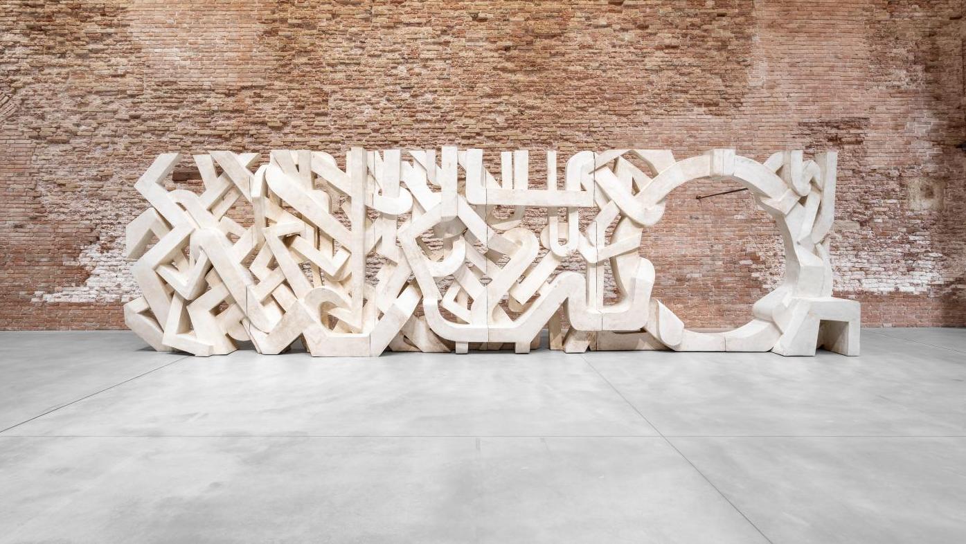 Thomas Houseago (né en 1972), Machine Wall, 2019. Courtesy de l’artiste, Gagosian... François Pinault réaffirme sa présence à Venise