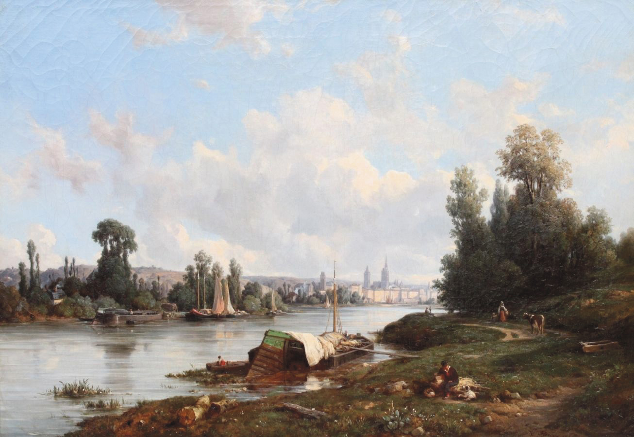 La Seine par Léon Fleury