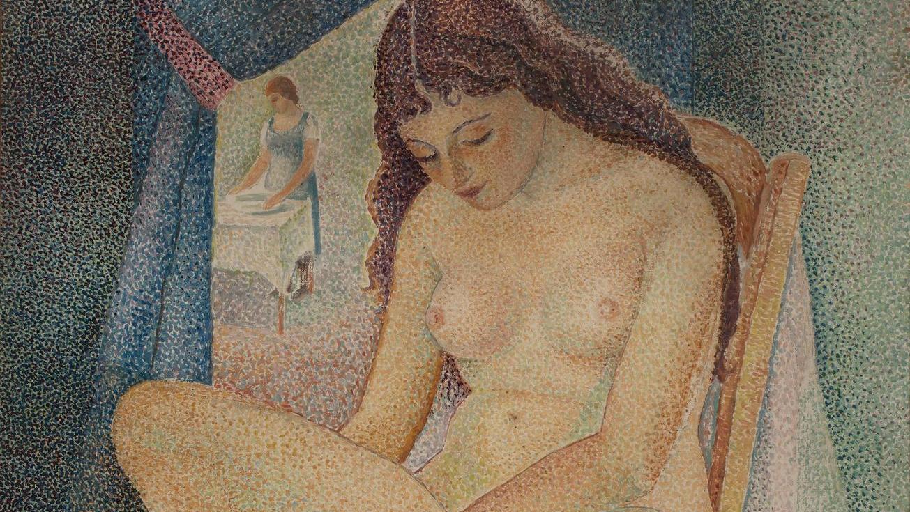 Marie Vorobieff Marevna (1892-1984), Toilette de Marika, oil on canvas, 73.5 x 60... Weil-Thenon Collection: An Overview of 300 Artists 