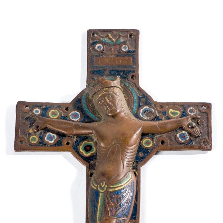 Un Christ en émaux de Limoges du XIIIe siècle - Après-vente