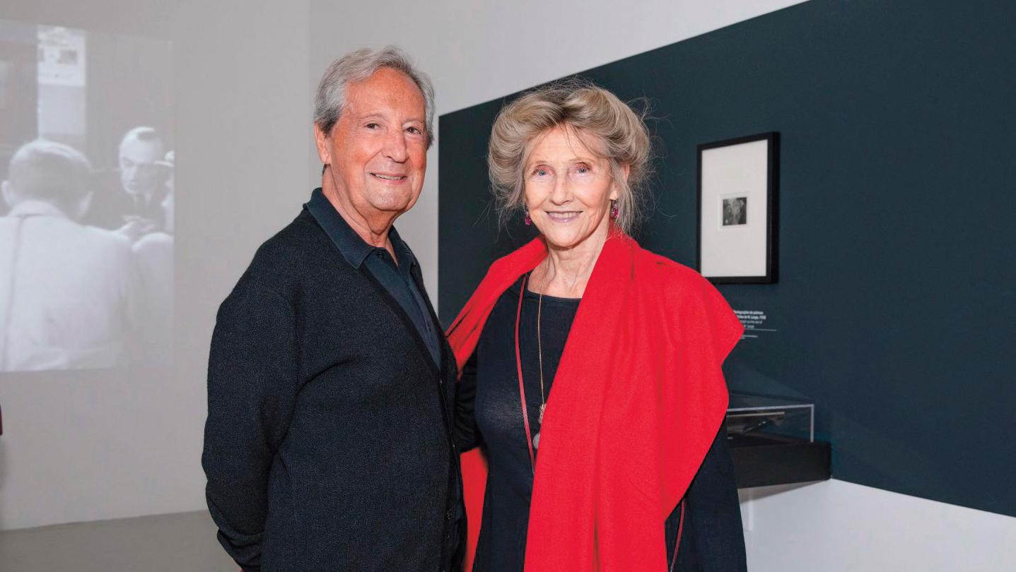 Pierre Nahon and his wife.  The French Art Scene Has Lost a Staunch Defender, Pierre Nahon 