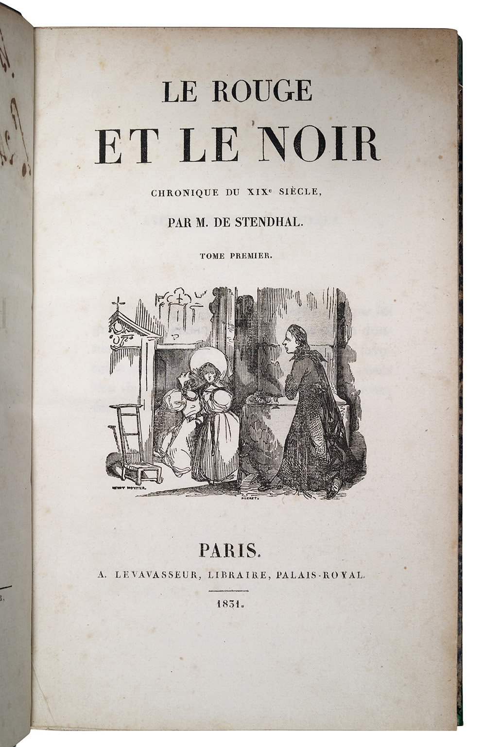 Un envoi inédit et mystérieux dans Le Rouge et le Noir 