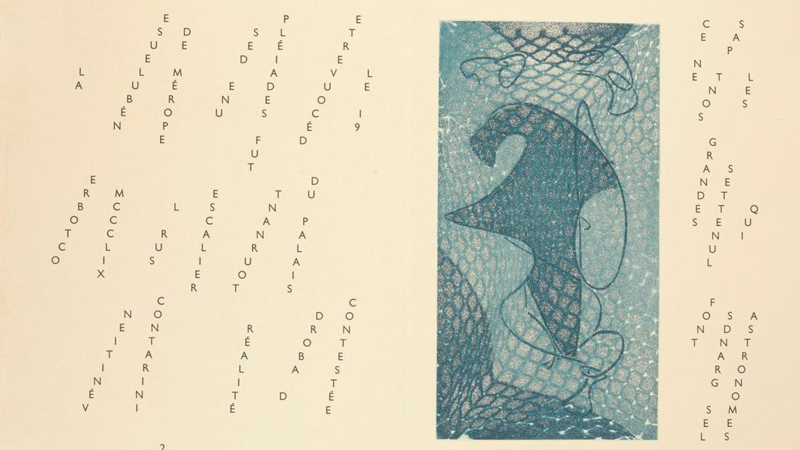 Max Ernst (1891-1976) et Ernst Guillaume Tempel (1821-1889), 65 Maximiliana ou l’Exercice... Bibliothèque Geneviève  et Jean-Paul Kahn