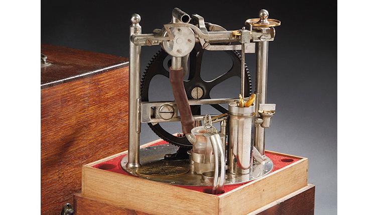   Une machine à anesthésier des années 1890