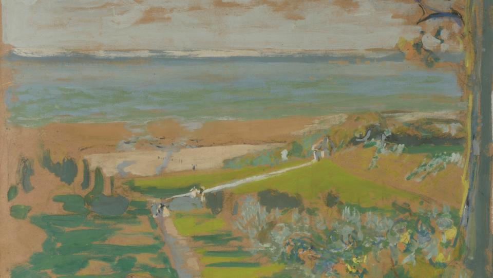 Édouard Vuillard (1868-1940), Vue des Pavillons vers la mer (View of the sea from... Édouard Vuillard: The Nabi Perspective