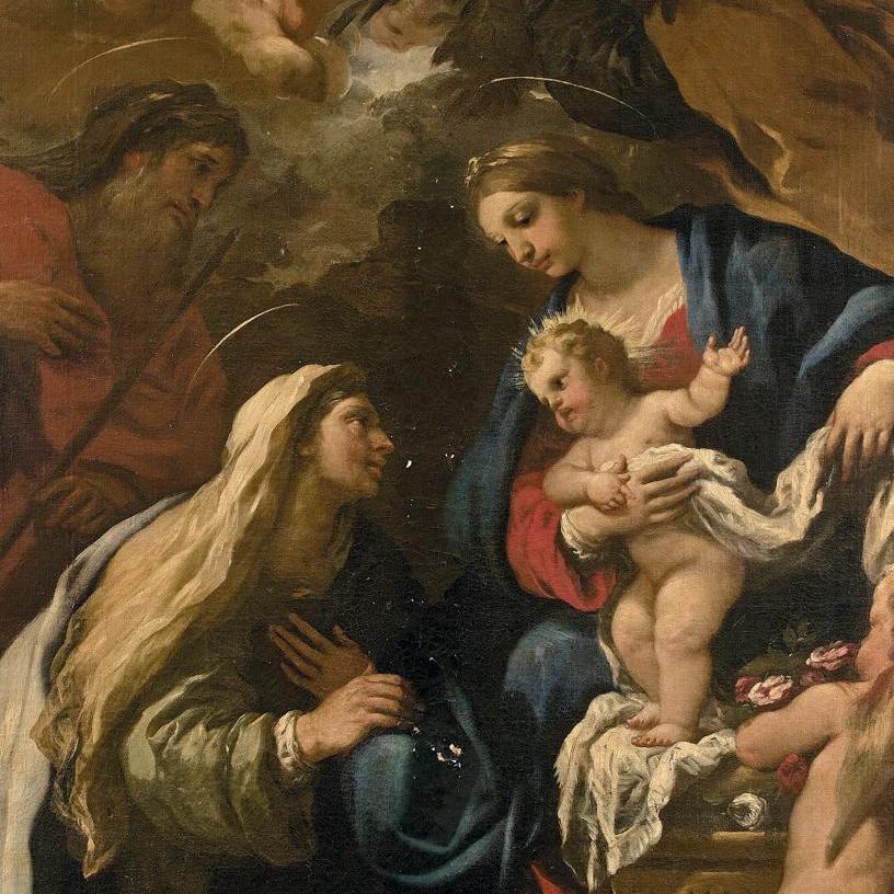 Après-vente - Une sainte famille réunie par Luca Giordano