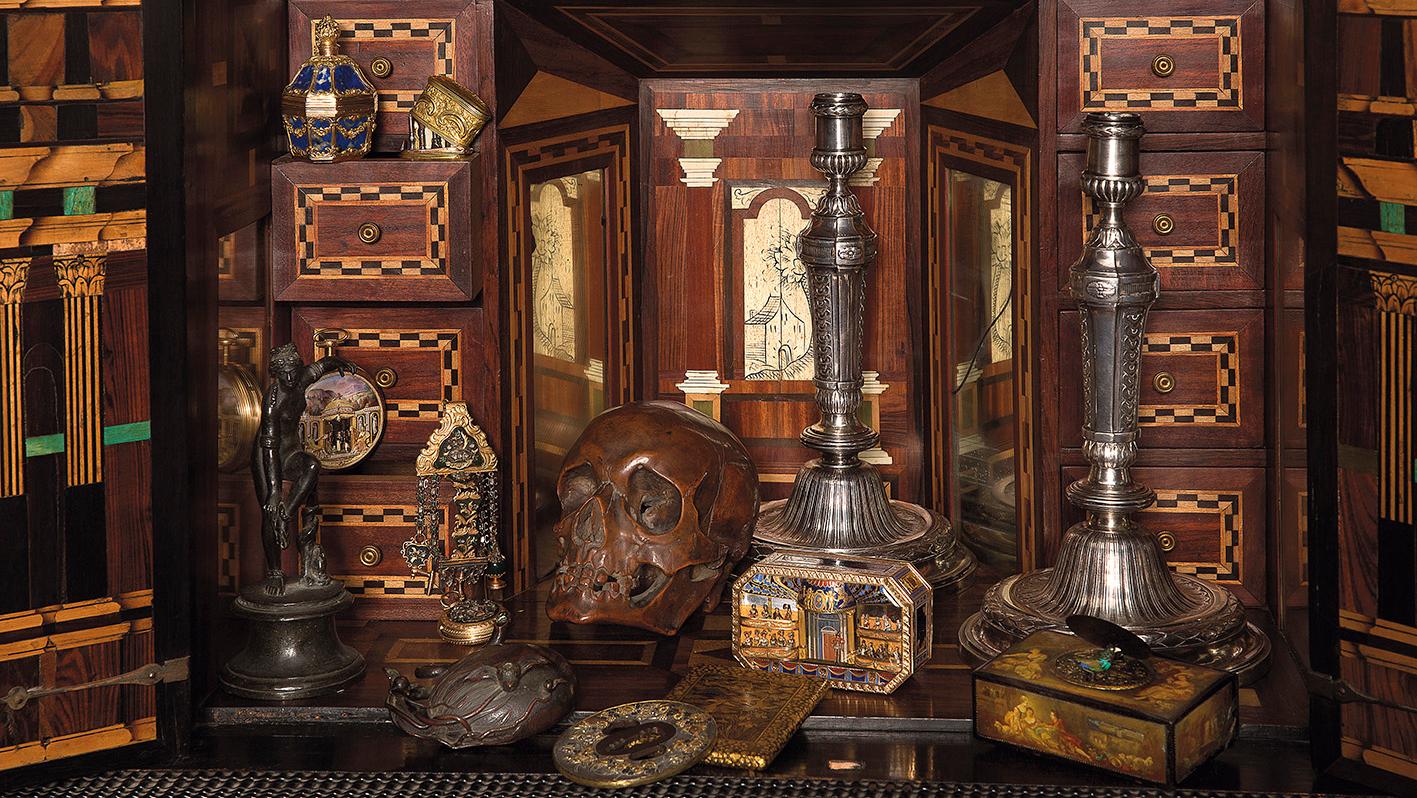 Some items from the former F. collection Between Art and Science, the Mechanism of a Collection