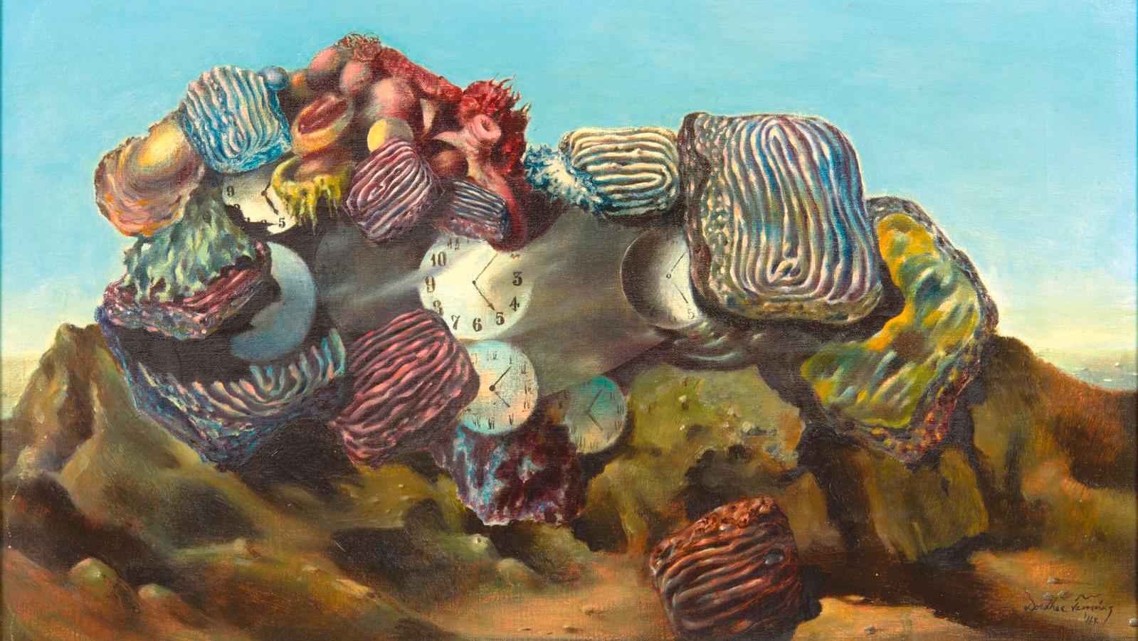 Dorothea Tanning (1910-2012), The Civilizing Influence, 1944, oil on canvas, 30.4... The Kahn Library: Honouring Surrealism 